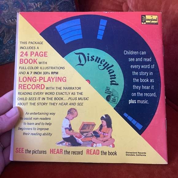 Vintage vinyl Disneyland Acting out the ABC’s storybook read along - Picture 5 of 5